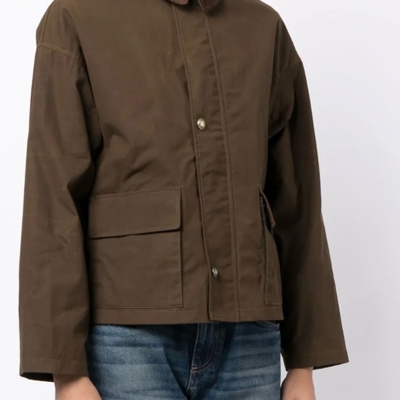 Nili Lotan Alex waxed parka barn jacket - Picture 4 of 9